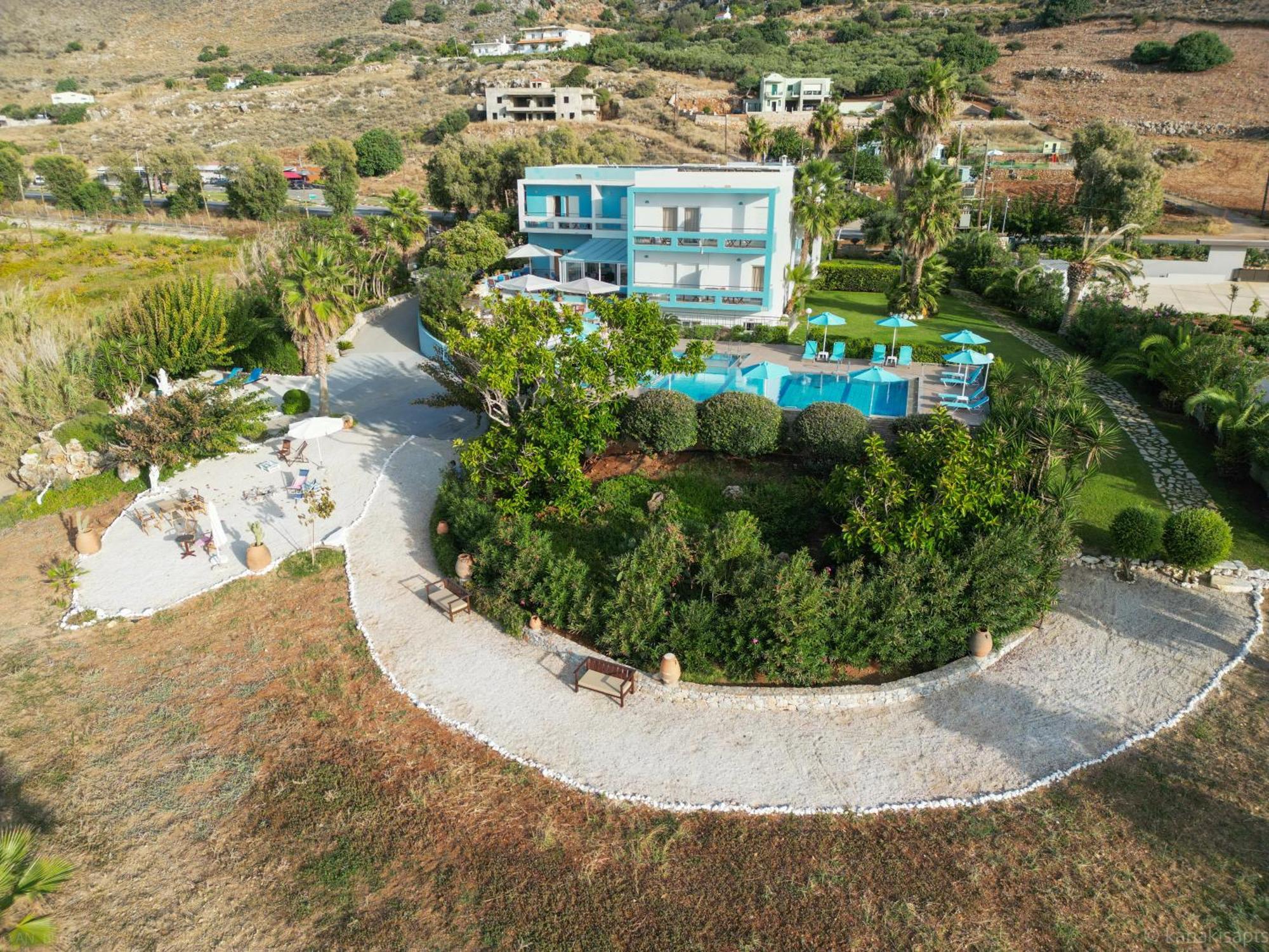 Kanakis Blue Beach Apartments Petres  Buitenkant foto