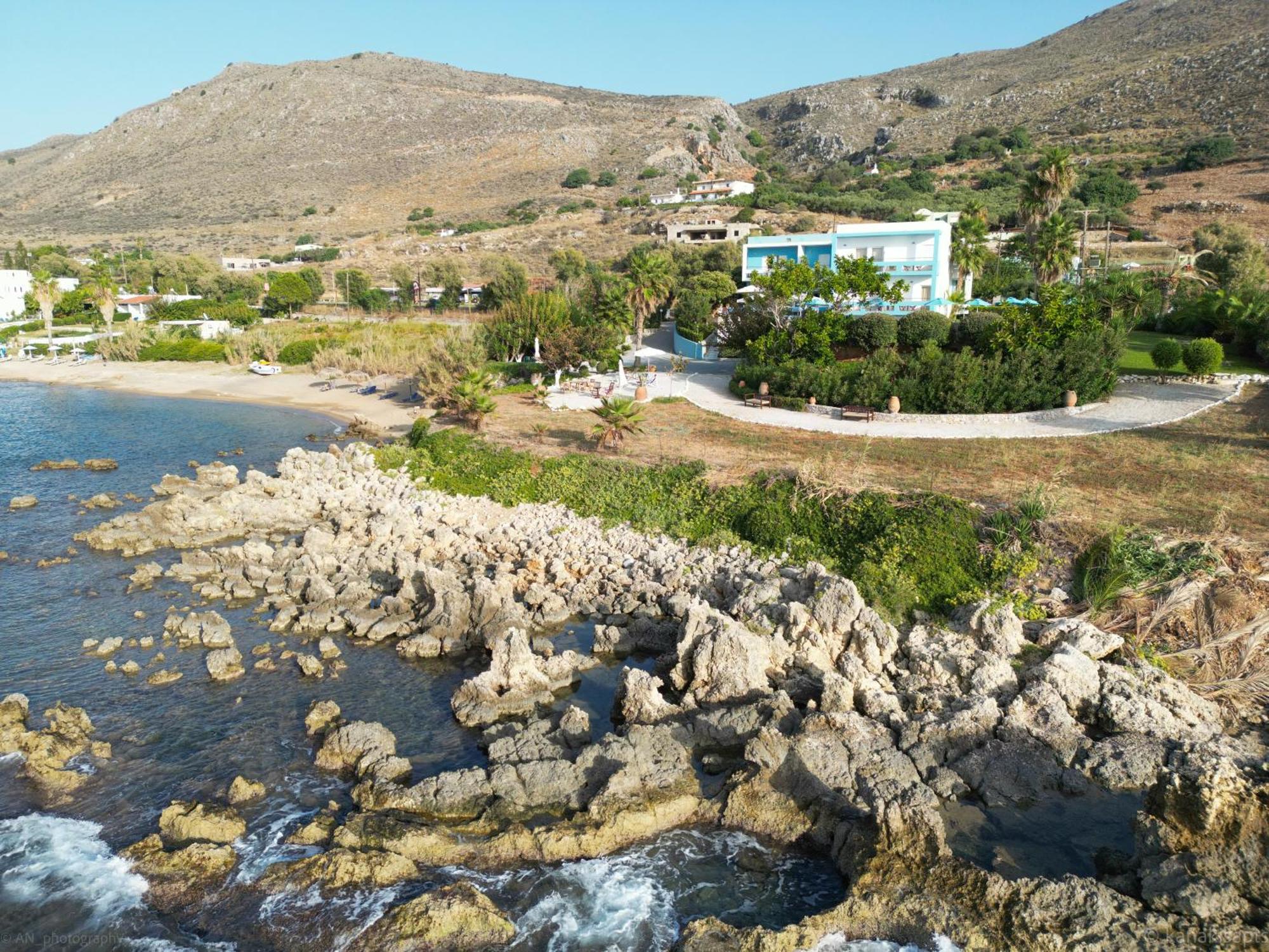 Kanakis Blue Beach Apartments Petres  Buitenkant foto